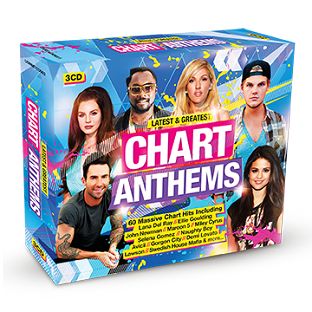 Various - Latest & Greatest Chart Anthems (3CD) - CD